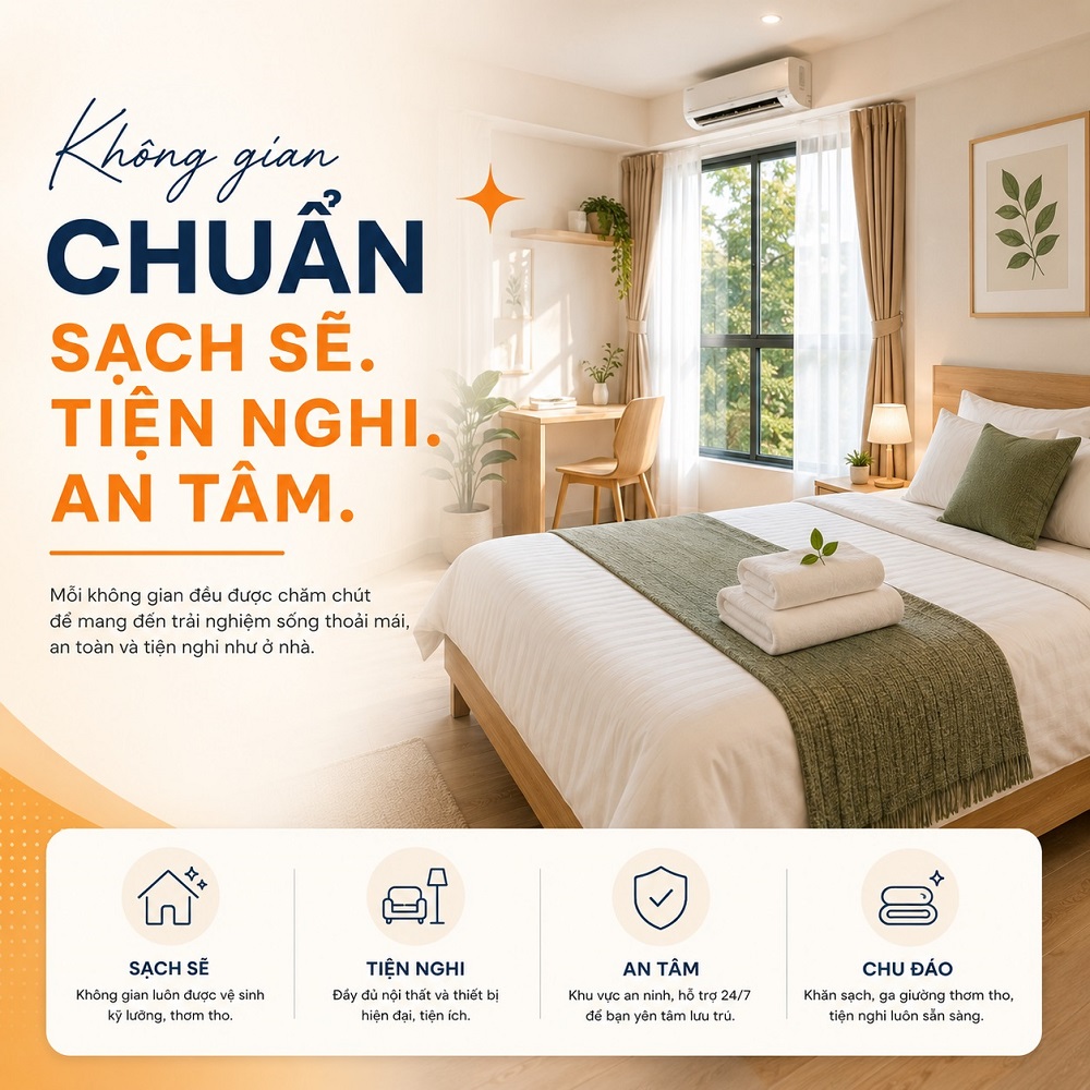 Không gian chuẩn 1 Nhà